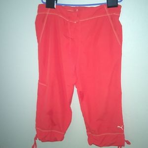 PUMA,  "L" RED PANTS,,